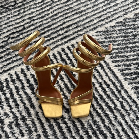 ASOS Gold Heels - Picture 3 of 3